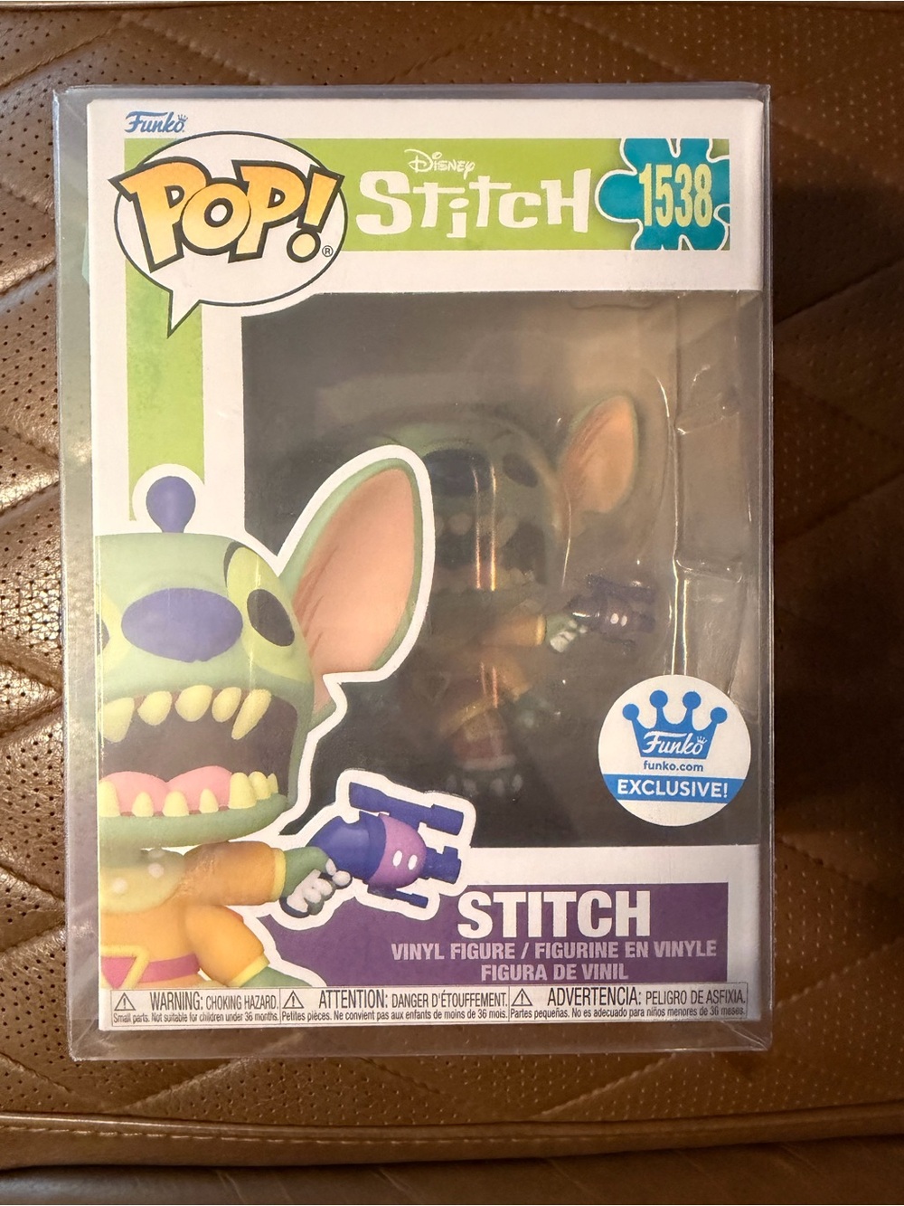 Disney Stitch Funko Pop! Figure — Green and Purple Colorway
